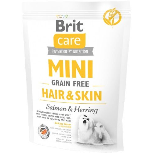  Brit Care Pies 400g Mini Adult Hair Skin