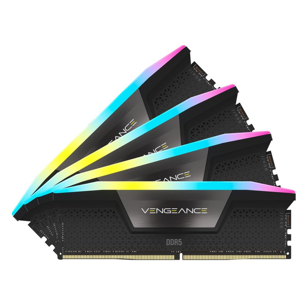 CORSAIR RAM VENGEANCE RGB - 192 GB (4 × 48 GB Kit) - DDR5-5200 DIMM C38