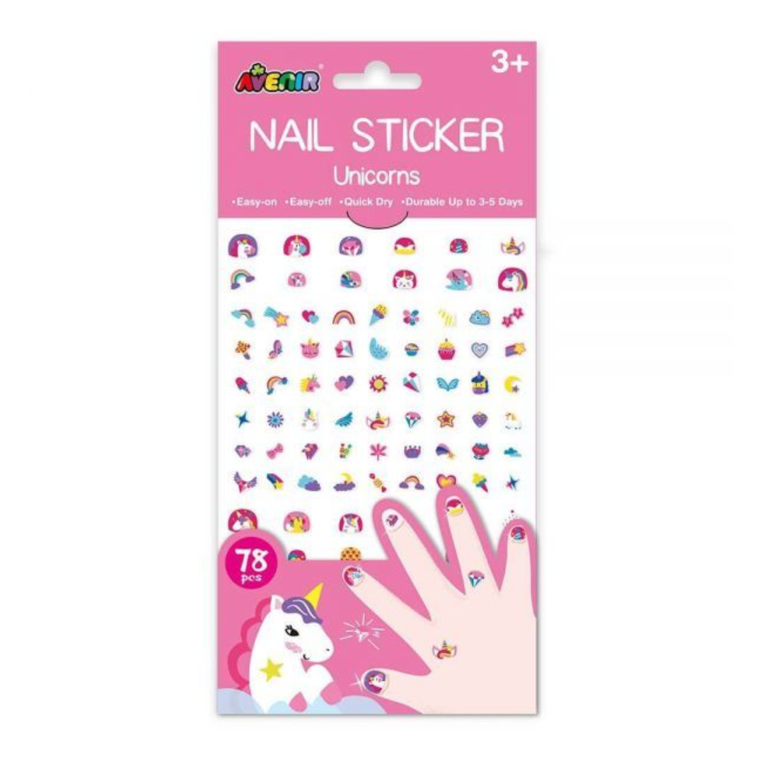Avenir körömmatrica szett - Unikornis (AVENIRNA198184)