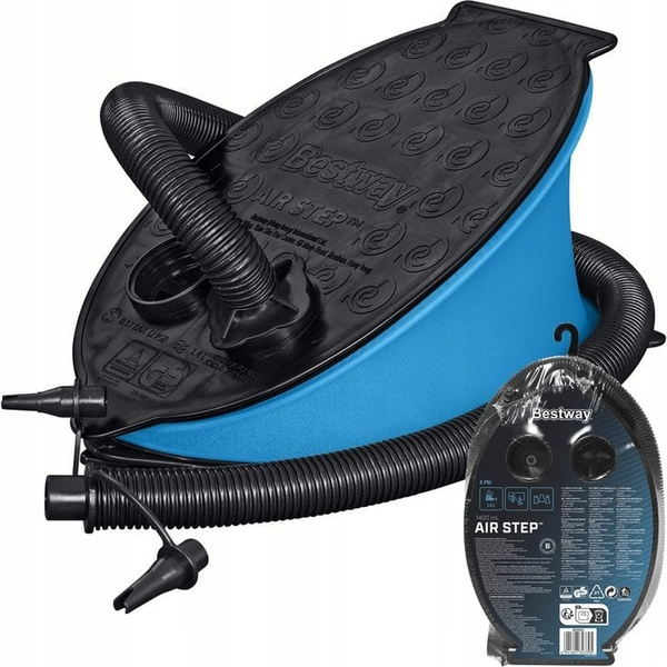 Bestway 62004 / 24 pompa ad aria da pavimento Nero, Blu Gonfiabili