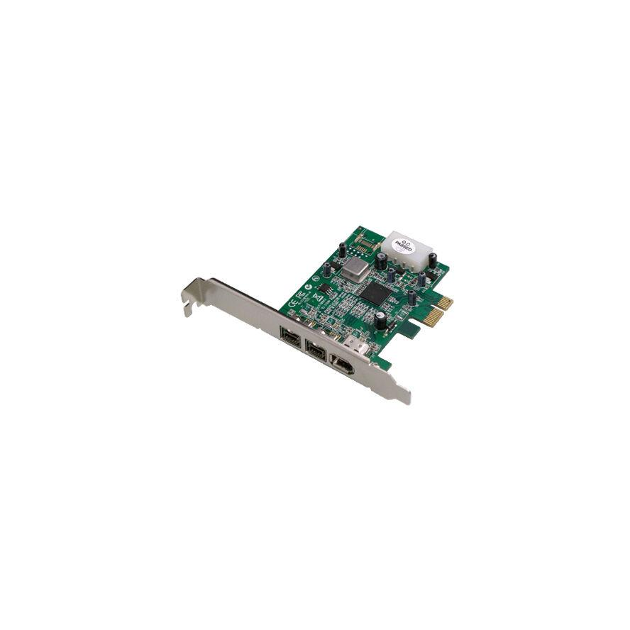 Dawicontrol DC-FW800 3x FireWire port bővítő PCIe kártya (DC-FW800PCIE BLISTER)