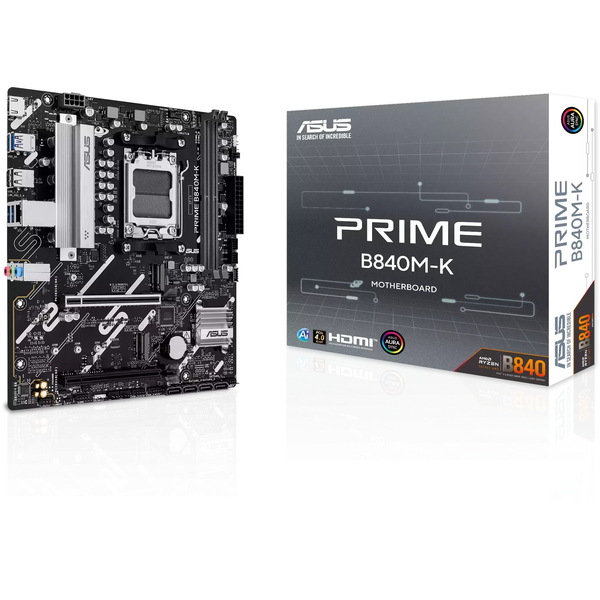 ASUS PRIME B840M-K AMD B840 Socket AM5 Micro ATX