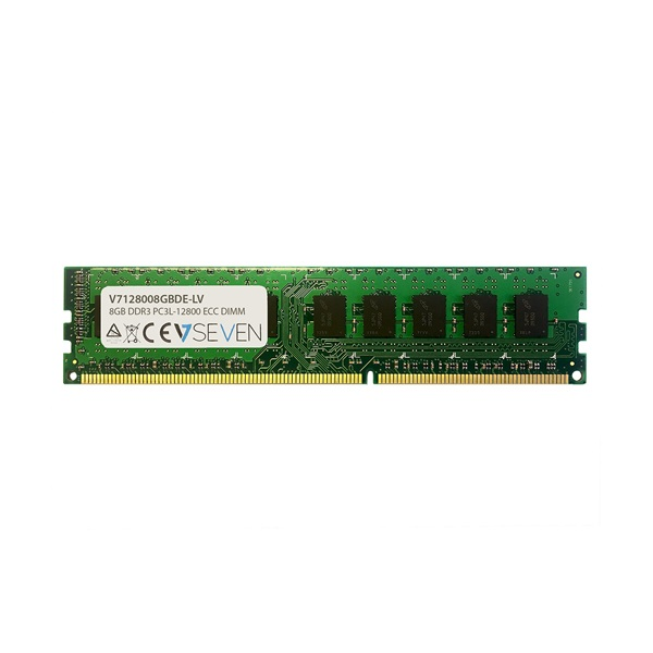 V7 RAM DDR3 8GB 1600MHz ECC DIMM CL11 1.35V