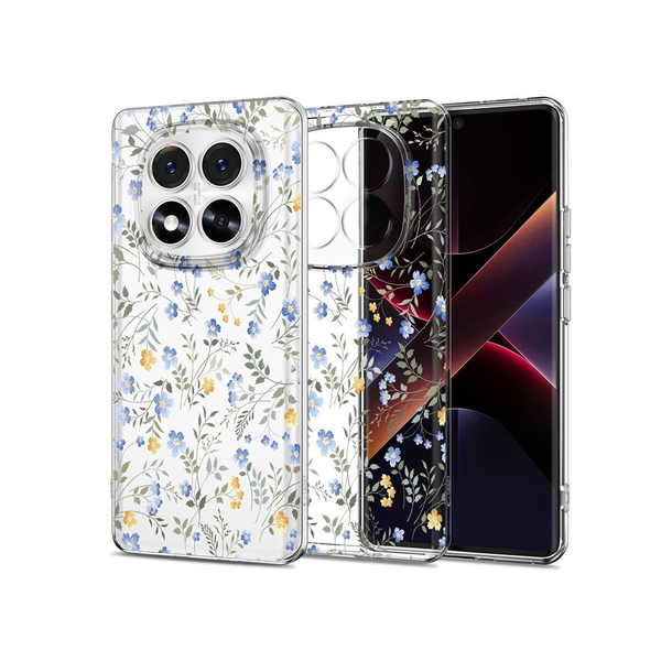 Tech-Protect FlexAir+ szilikon tok - Xiaomi Redmi Note 14 Pro 5G/Poco X7 5G - spring flowers