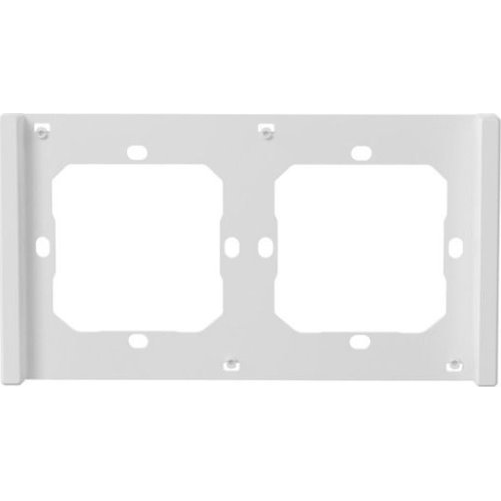 Fehér kettes sorolókeret Sonoff M5-80, M5-80 Matter (SwitchMan) kapcsolókhoz (M5-2C-80-FW)