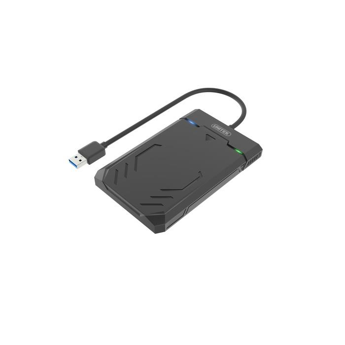 Unitek Y-3036 2.5" USB 3.0 Külső HDD ház - Fekete (Y-3036)