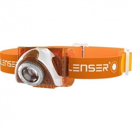 LED Lenser SEO3 fejlámpa narancs (SEO3-6004) (SEO3-6004)