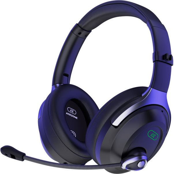 AceZone A-Spire Wireless Gaming fejhallgató (HW-03-B) (HW-03-B)