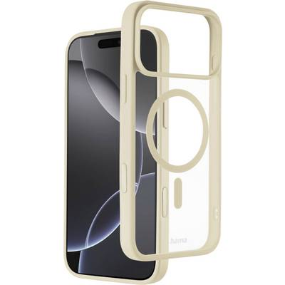 Hama Frame Protect puzdro na mobilný telefón 17,5 cm (6.9") Ochranný obal Béžová, Priehľadná