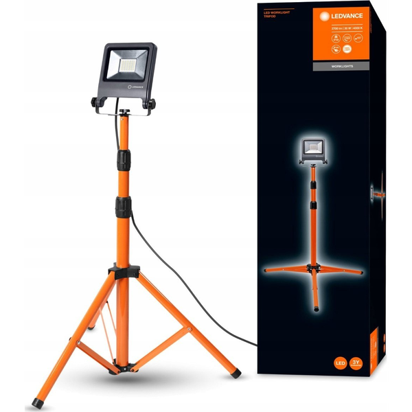 Ledvance LED Worklight Tripod 2700lm/4000K/IP65/1x30W sötétszürke LED munkalámpa