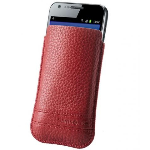 Samsonite Slim Classic Leather iPhone 4/4S tok piros (50064-2915)