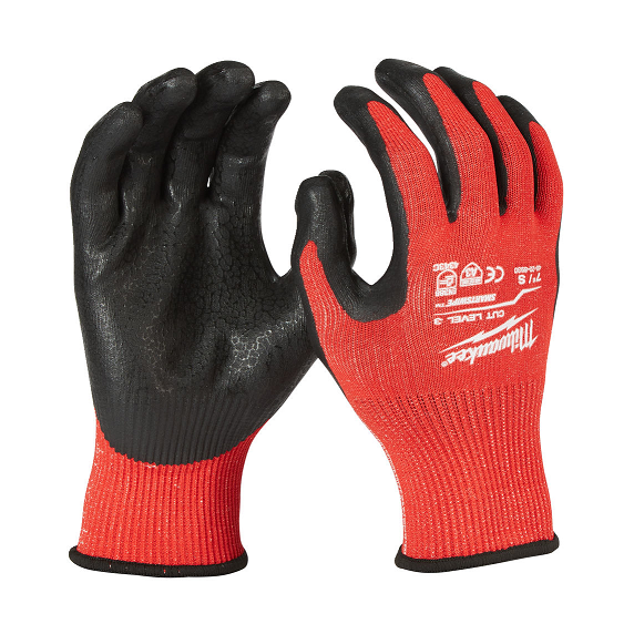 Устойчиви на порязване работни ръкавици ниво 3, размер 8/M, Milwaukee