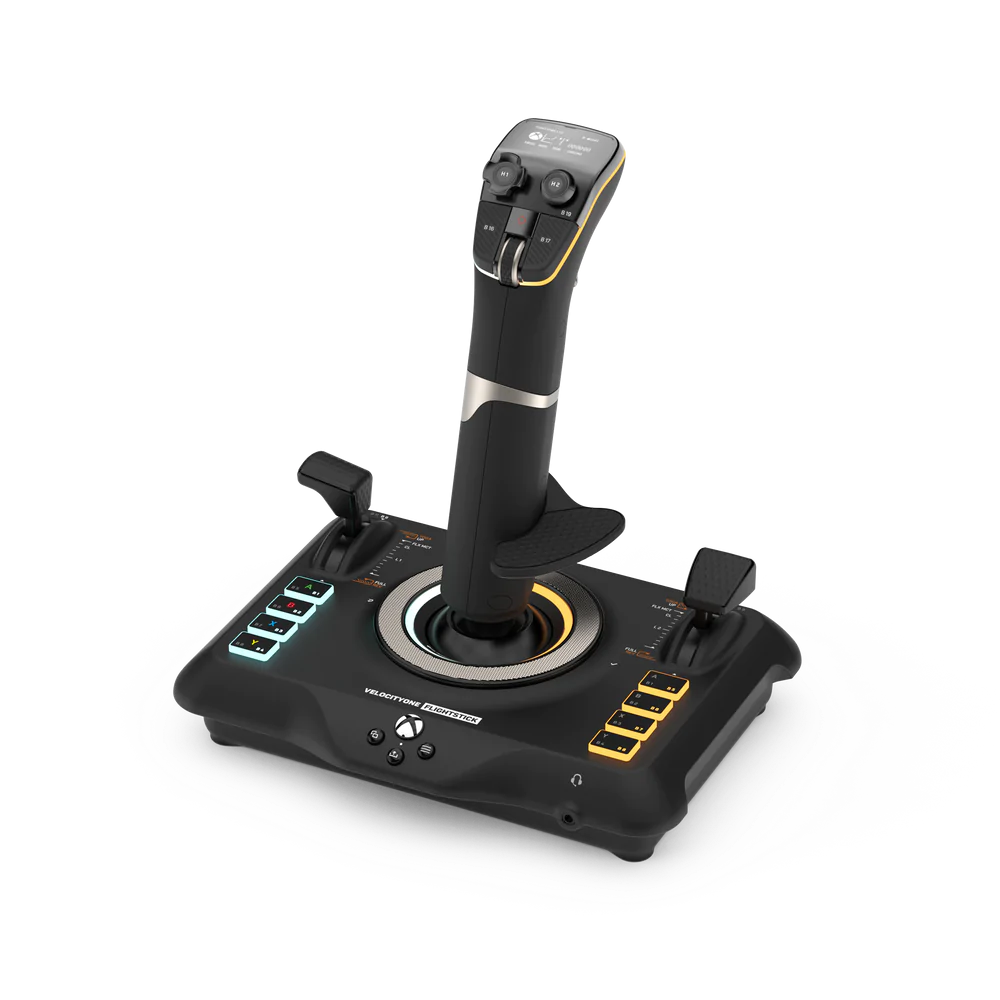 Turtle Beach VelocityOne Fekete Bluetooth/USB Joystick PC, Xbox One, Xbox Series S, Xbox Series X (TBS-0722-05)