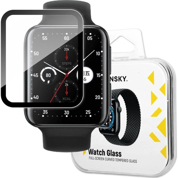  Wozinsky Wozinsky Watch Glass hybrydowe szkło do Oppo Watch 2 42 mm czarny