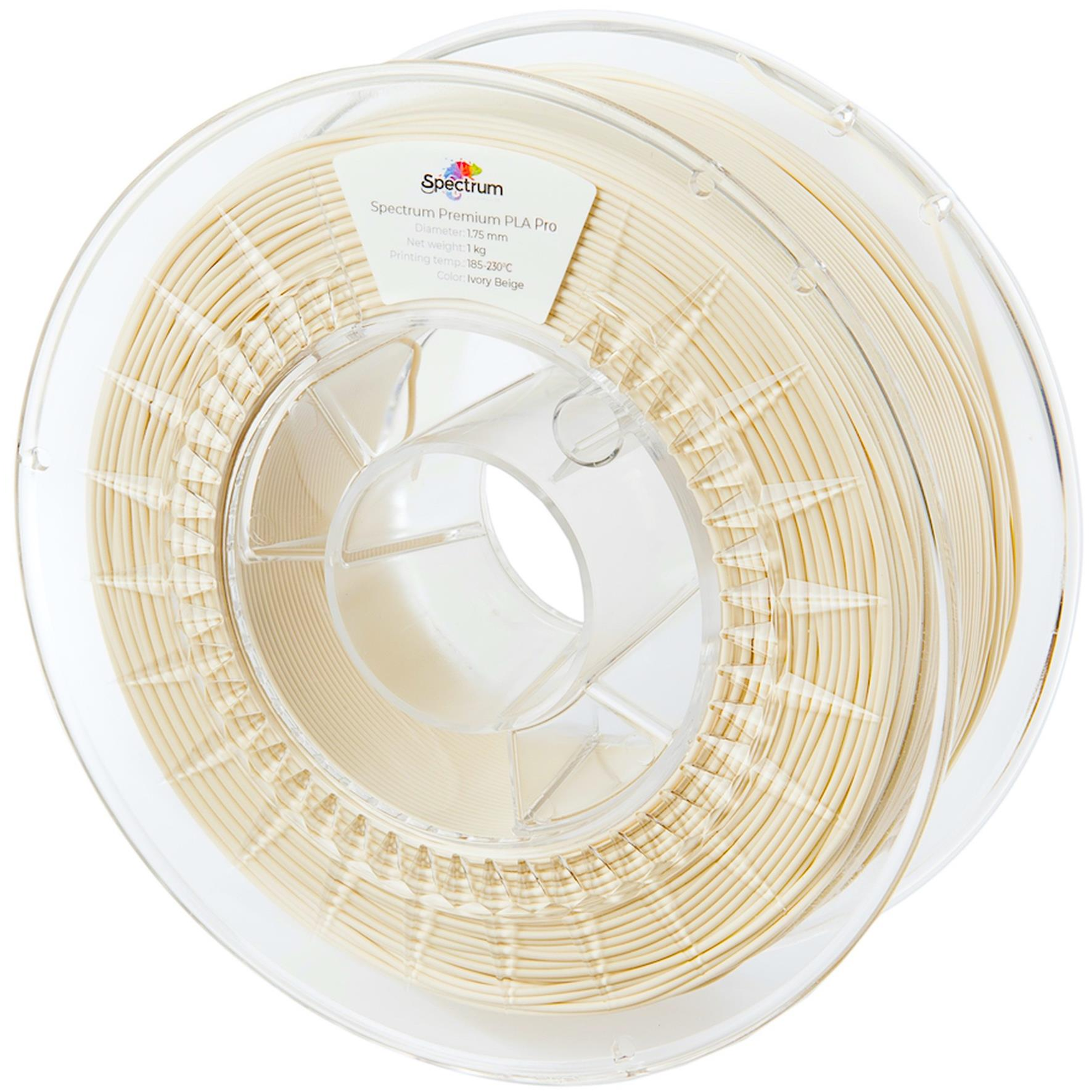 Spectrum 3D nyomtatószál, PLA Pro, 1,75 mm, Ivory Beige, 1 kg (80421)