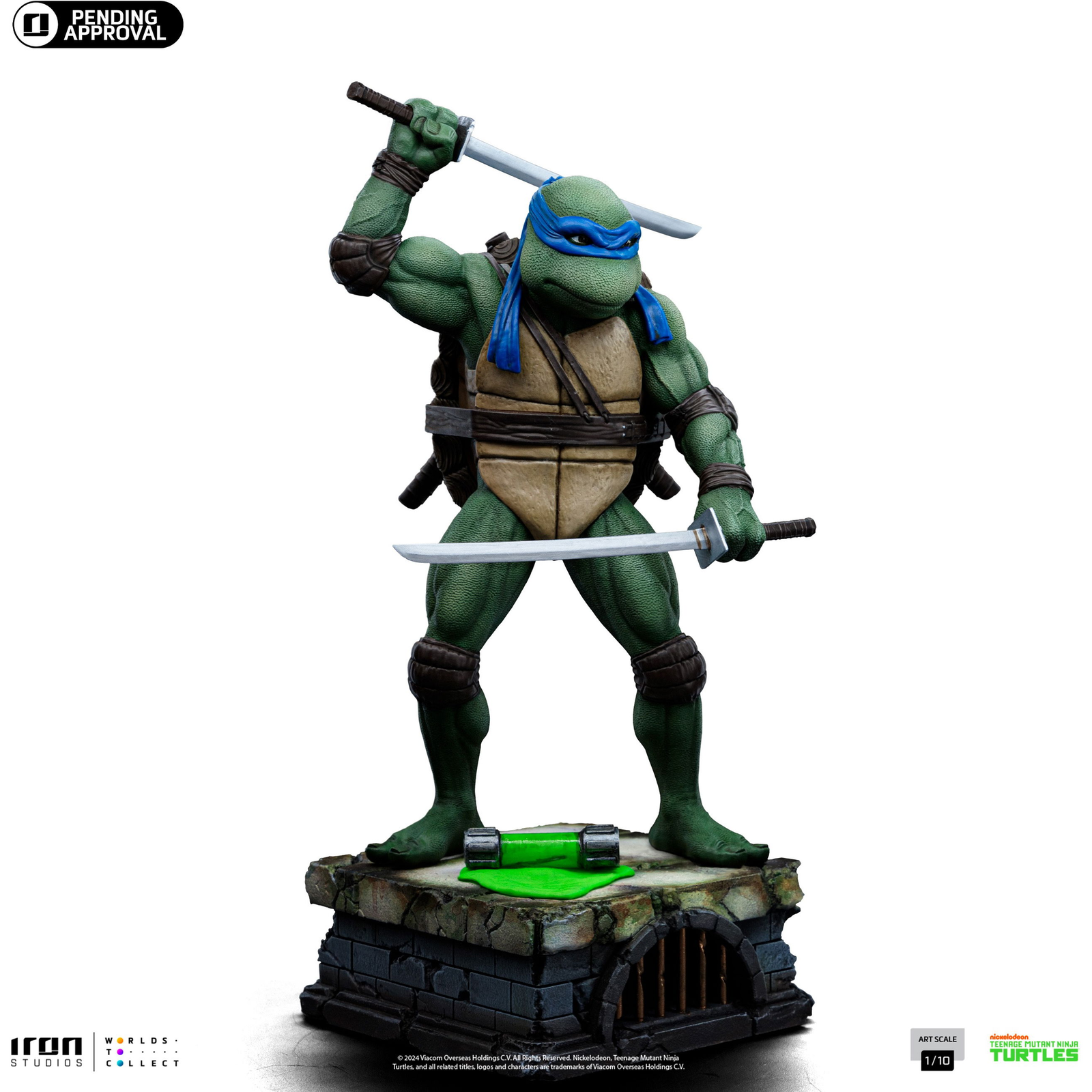 Teenage Mutant Ninja Turtles Movie - Leonardo - Art Scale 1/10 (618231956470)
