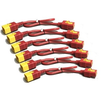 APC AP8716SX340 tápkábel Vörös 1,8 M C19 csatlakozó C20 csatlakozó (AP8716SX340)