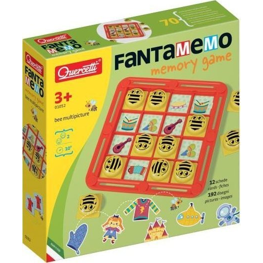 Quercetti Fanta Memo Méhecskés Memóriajáték (040-1052)