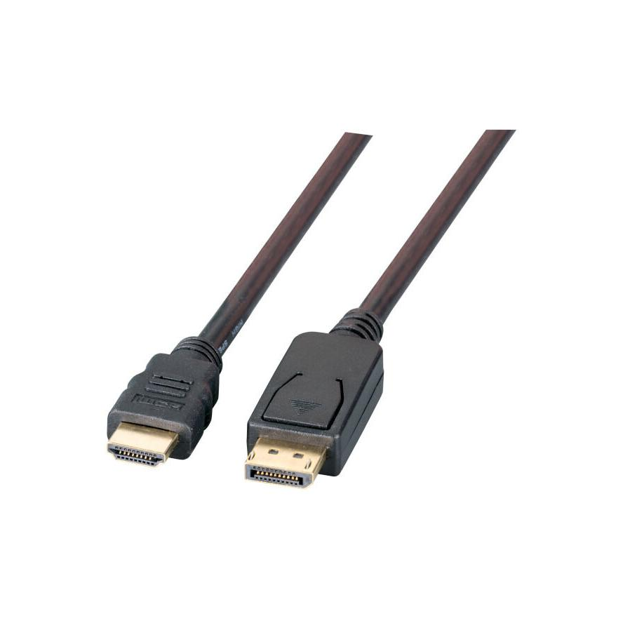 EFB DisplayPort auf HDMI A, St.-St., 1,0m, schwarz (K5561SW.1V2)