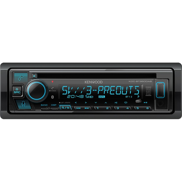 Kenwood KDC-BT960DAB Autorádio CD MP3 USB DSP DAB+ Bluetooth