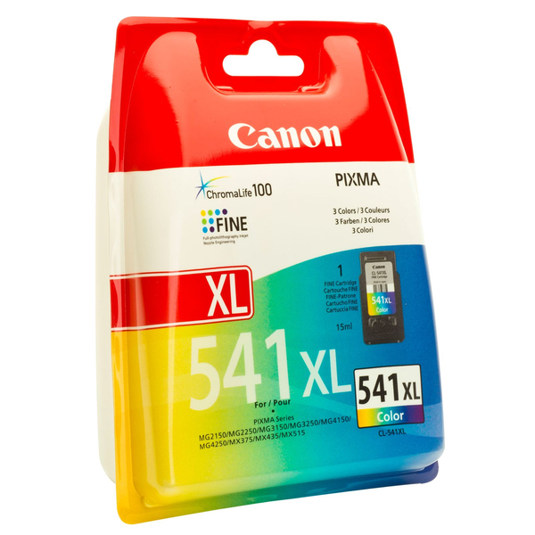Canon CL-541 XL inktcartridge 1 stuk(s) Origineel Cyaan, Magenta, Geel