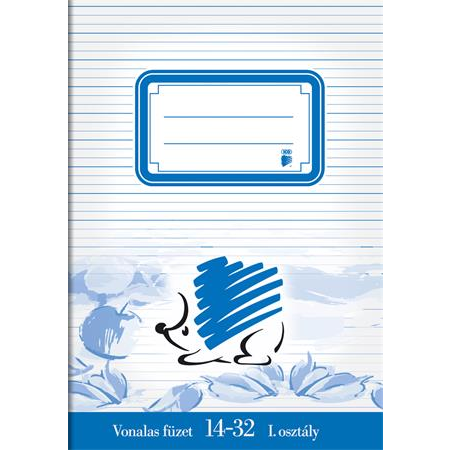 ICO Süni 32 lapos A5 vonalas füzet 1. osztály (7500050001)