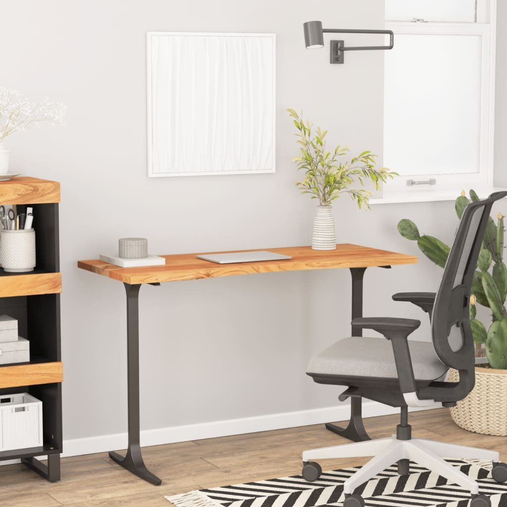 tömör akácfa téglalap alakú asztallap 110 x 50 x 2,5 cm (370165)