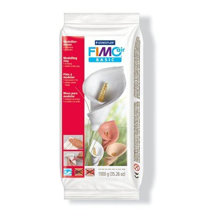 FIMO "Air Basic" gyurma 1000g levegőre száradó fehér (8101 0) (8101 0)