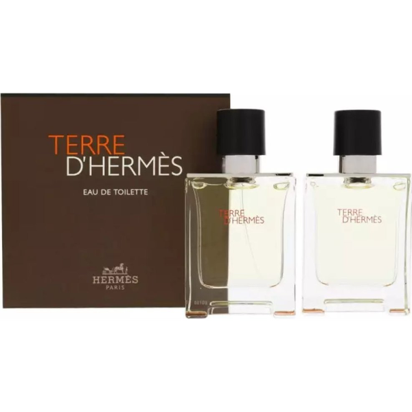  Hermès Hermes Terre D Hermes Eau de Toilette 100ml. Duo Set 2 x 50ml.