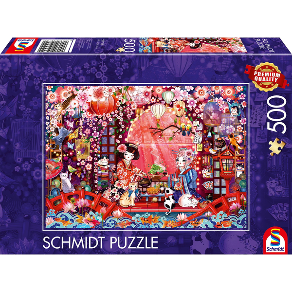 Schmidt Spiele Japán Tea Ceremónia 500 darabos puzzle