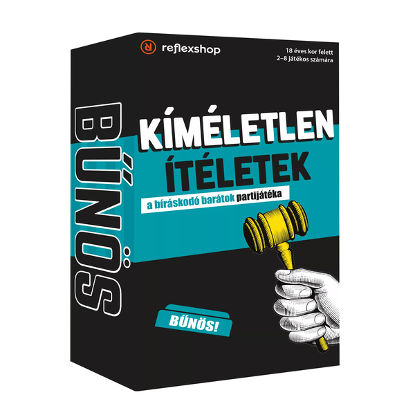Reflex Shop Kíméletlen ítéletek Pörgős interaktív társasjáték
