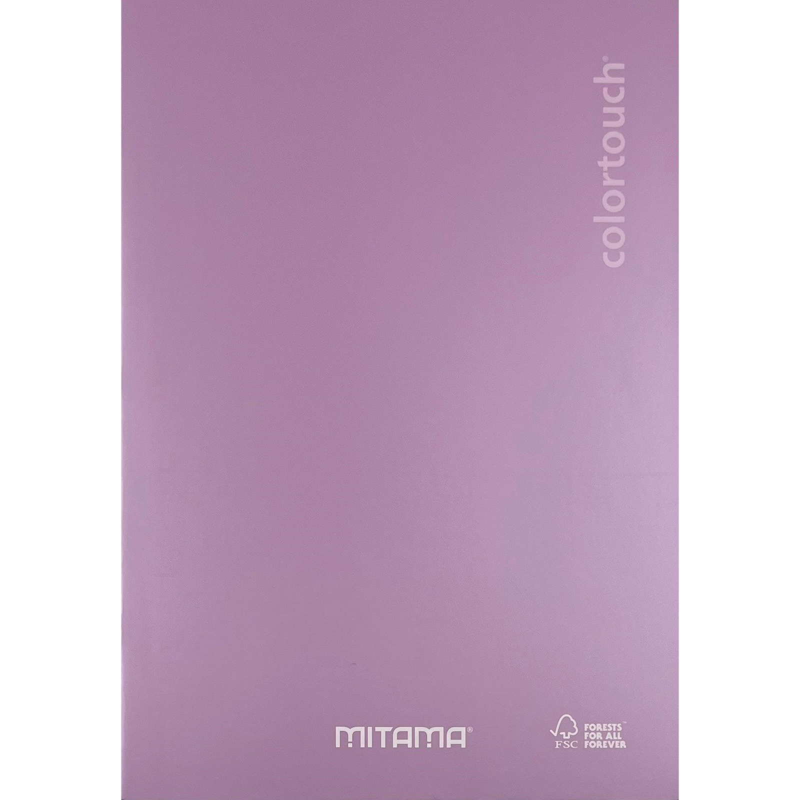 MITAMA A4, vonalas, 40+2 lapos, metál rózsaszín (62012-90246)