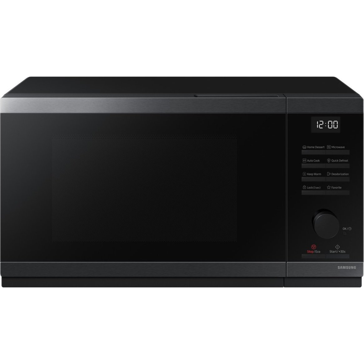 Samsung MS23DG4504GGE2 Mikrohullámú Sütő 23L 800W Grill Fekete