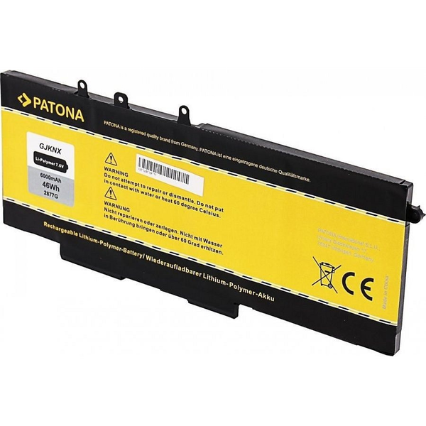 Patona a DELL E5280/E5480 6000mAh Li-Pol 7,6 V GJKNX / 3DDDG készülékhez