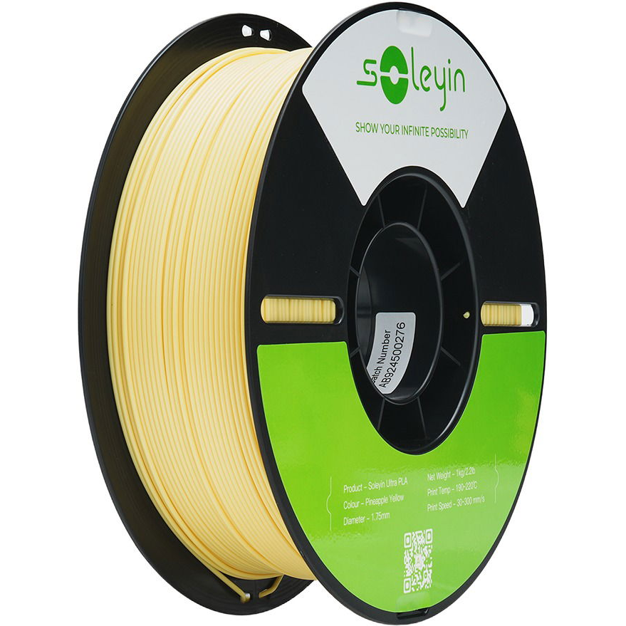 Creality Soleyin Ultra PLA 1 kg, Pineapple Yellow (CREAU250607)