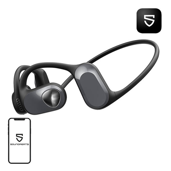 Soundpeats RunFree TWS Bluetooth Fülhallgató Headset - Fekete