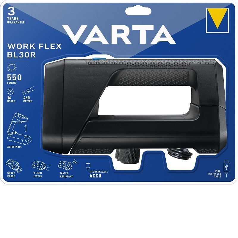 Varta Work Flex BL30R lámpa (18684101401 / 4008496978014) (4008496978014)