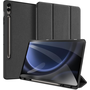 DUX DUCIS Domo Samsung Galaxy Tab S9 FE+ fekete tok