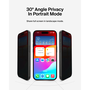 Belkin SF InvisiGlass Privacy AM Treated 1-Pack Privacy Glass за iPhone 16 / 15 / 14 Pro прозрачни