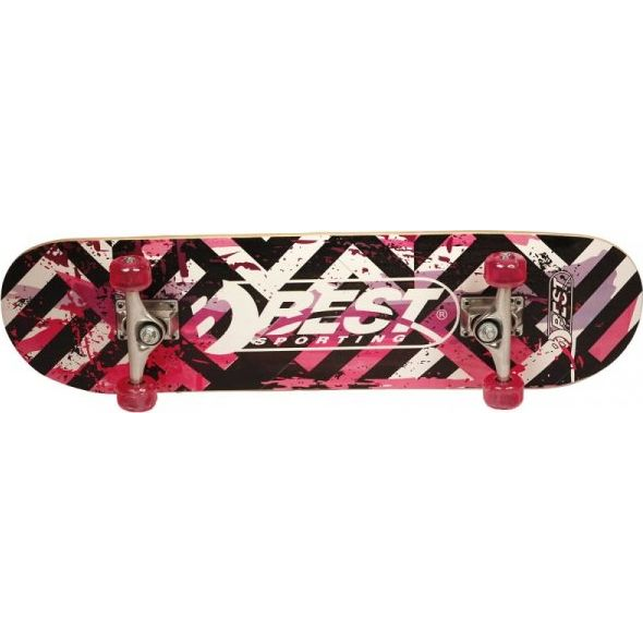 Deskorolka Best Sporting Deskorolka Drewniana Street Pink