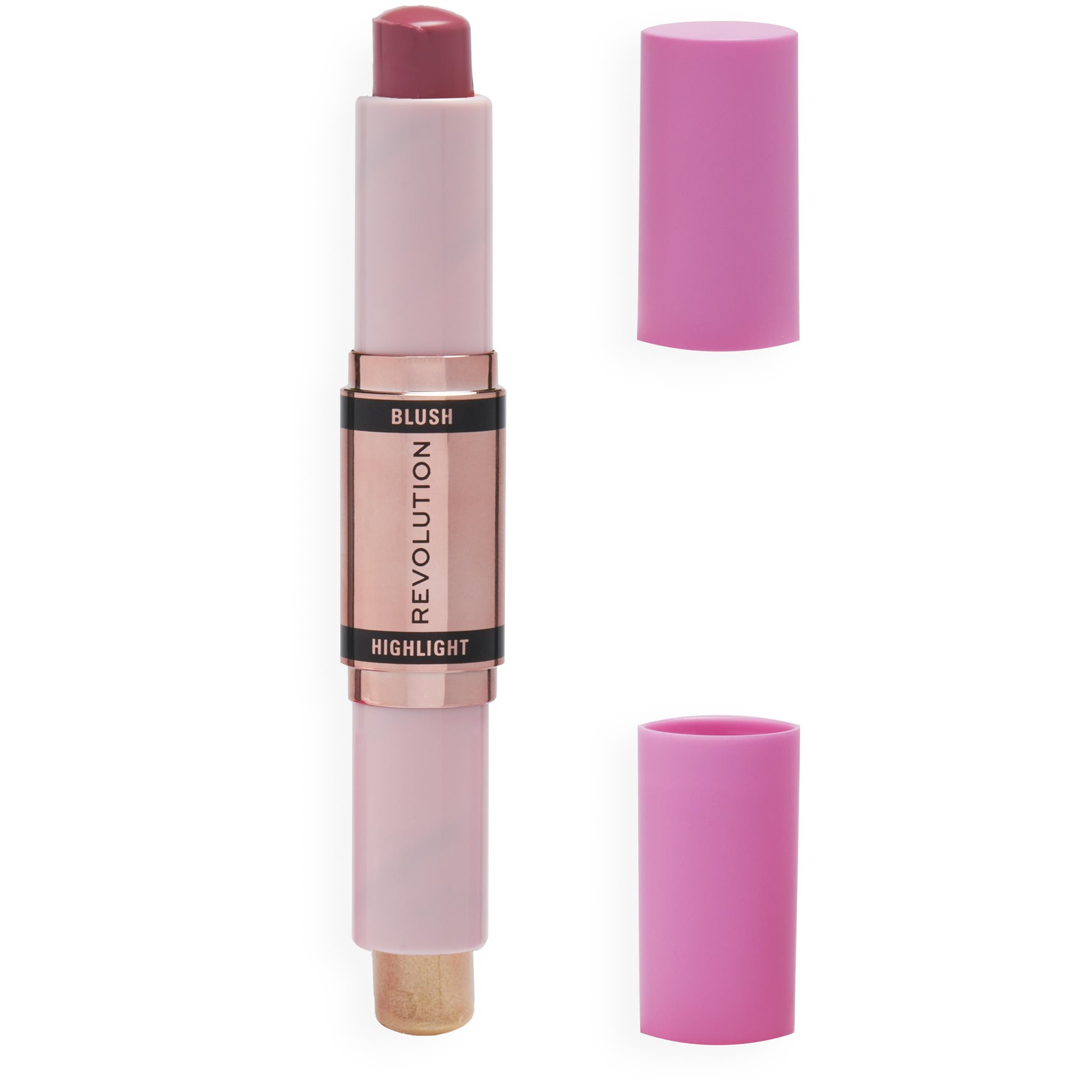 REVOLUTION Blush & Highlight Stick Mauve Glow 8,6 g (5057566659628)