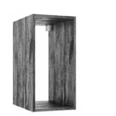 AQ.401-1603077 / AQUAFORM / OTTIMA / MODUŁ 30X60X44 DSM CZARNY BETON /