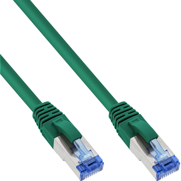 InLine B-76807G netværkskabel Grøn 7,5 m Cat6a S/FTP (S-STP)