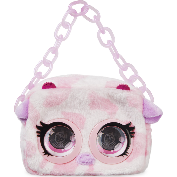 Purse Pets BAG MicroCowS3 OC GML Плюш Розов Момче/момиче Ръчна чанта
