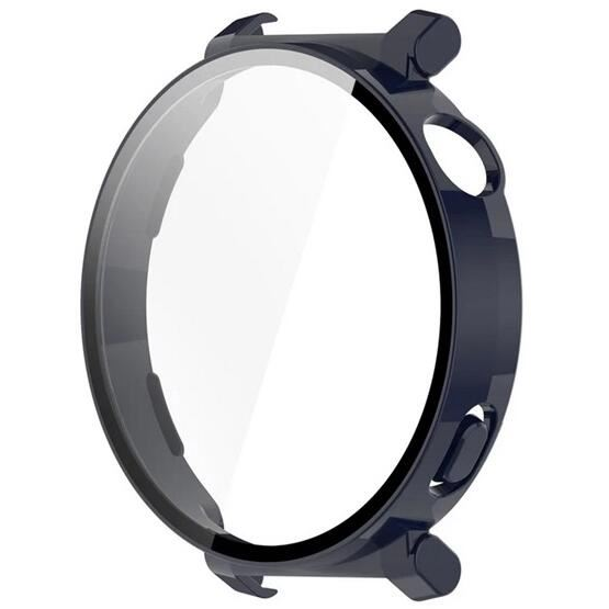 Gigapack Huawei Watch GT 5 Pro 42mm műanyag sötétkék védőkeret és kijelzővédő üveg (GP-164093)