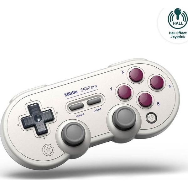 8BitDo SN30 Pro Wireless Gamepad (Hall Effect Joystick) - G Classic Edition - Nintendo Switch