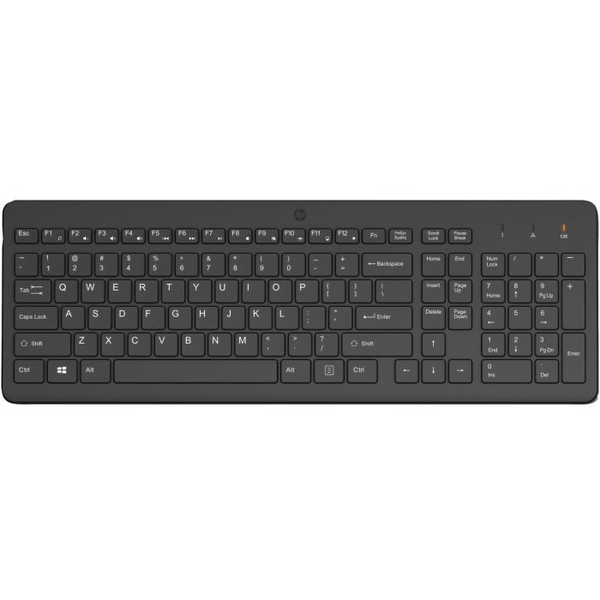 HP 225 WL KBD tastatur Universel RF trådløst Sort