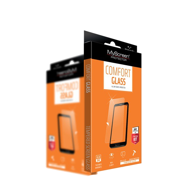 MYSCREEN COMFORT GLASS képernyővédő üveg (extra karcálló, ütésálló, 0.33mm, 9H) ÁTLÁTSZÓ [Huawei Y6 II Compact]