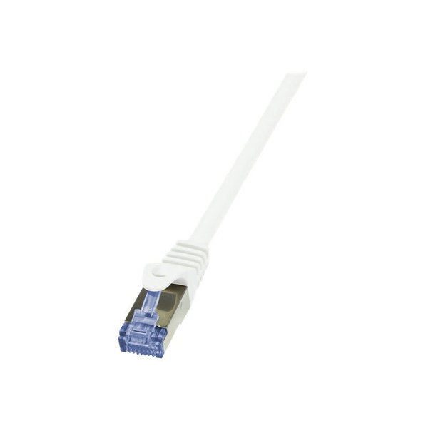 LogiLink Patchkabel CAT6A  S/FTP AWG26 PIMF  1,50m weiß
