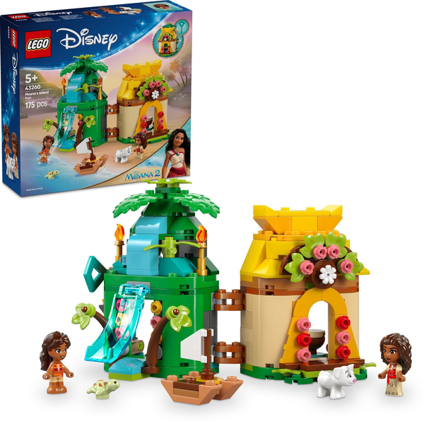 LEGO Disney Princezny Vaianina dobrodružství na ostrově 43260